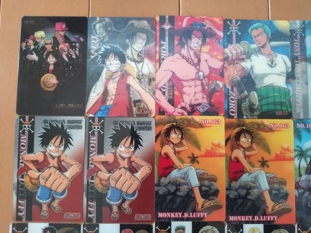 ワンピース グミカード45枚まとめ売り(ダブりあり) - メルカリ