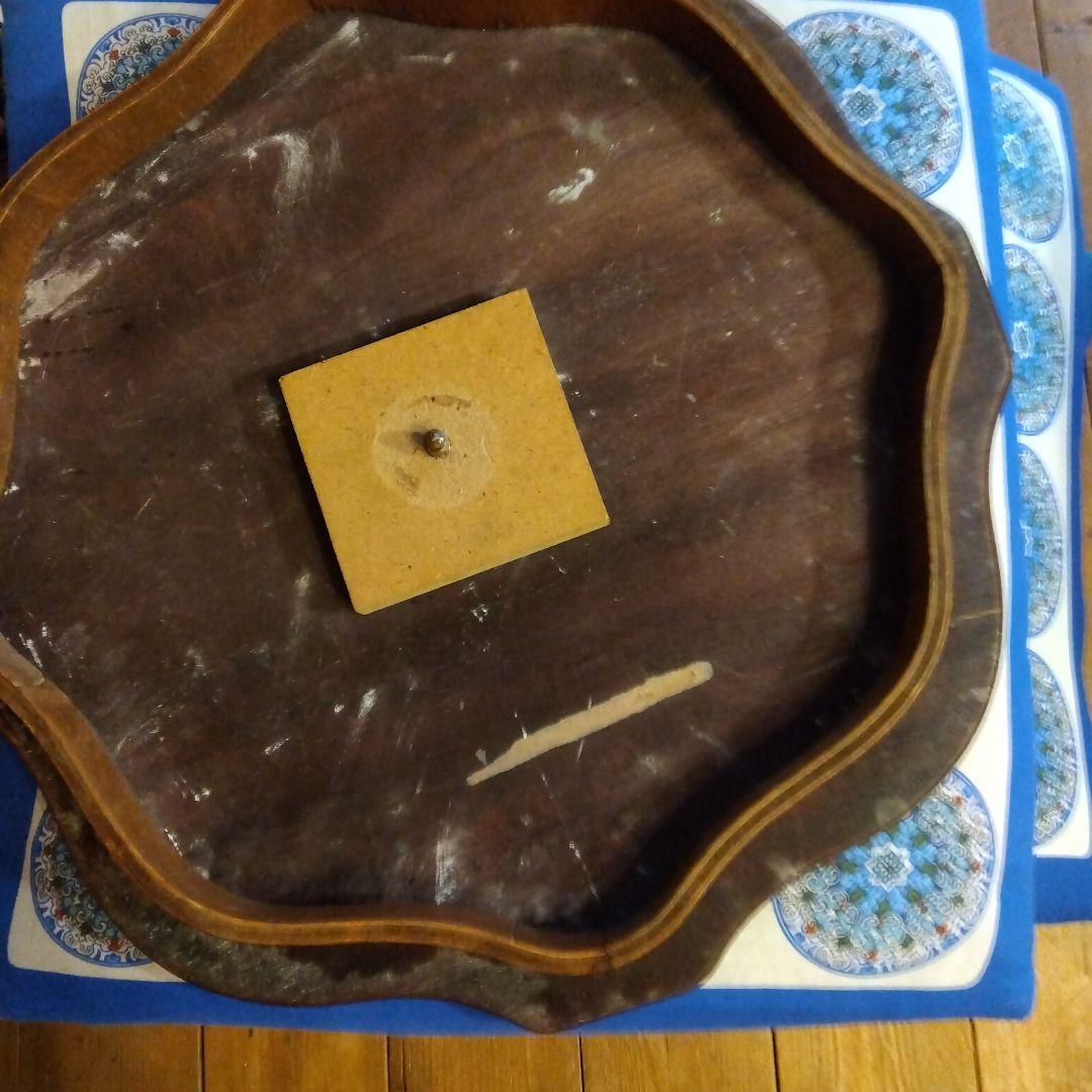 にんじん　イタリア製の象嵌コーヒーテーブル アンティーク