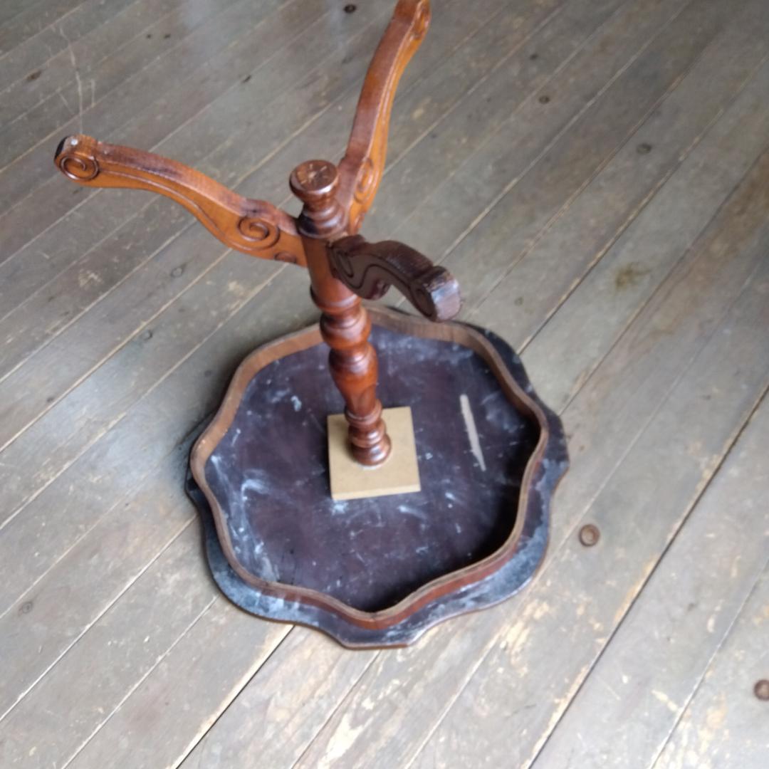 にんじん　イタリア製の象嵌コーヒーテーブル アンティーク