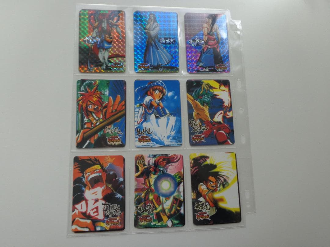 【箱出フルコンプ】サムライスピリッツ 斬紅郎無双剣 カードダス コスモス YUU