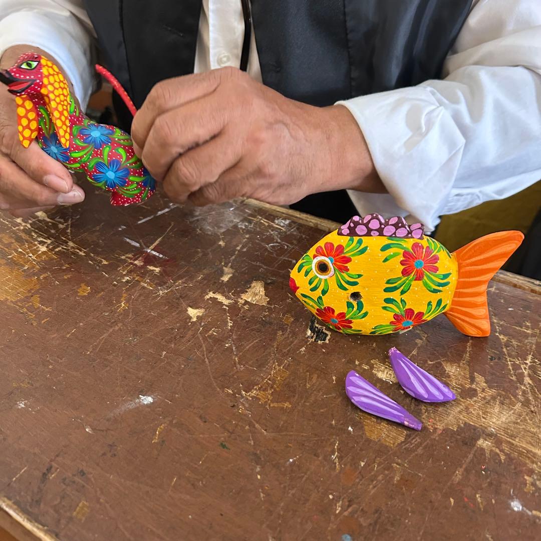 アレブリヘ 魚 メキシコの伝統工芸品