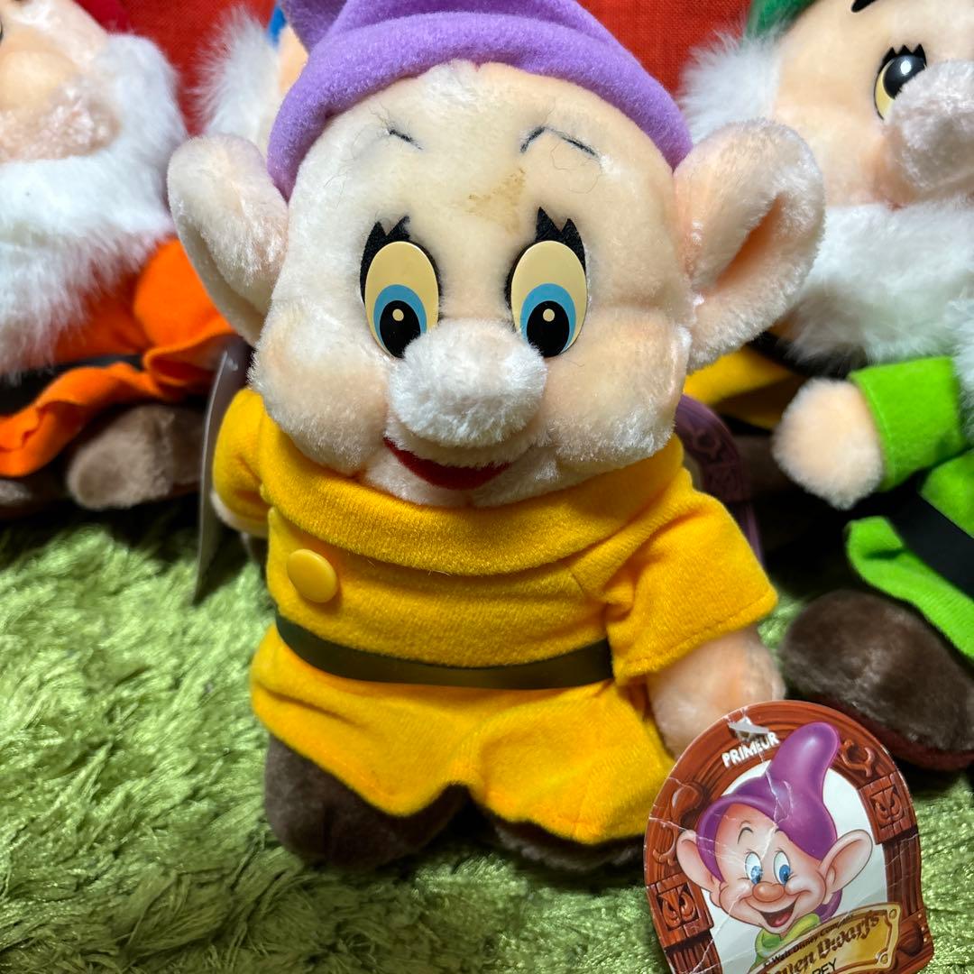 7人の小人 ぬいぐるみ タグ付き 東京ディズニーランド オフィシャル