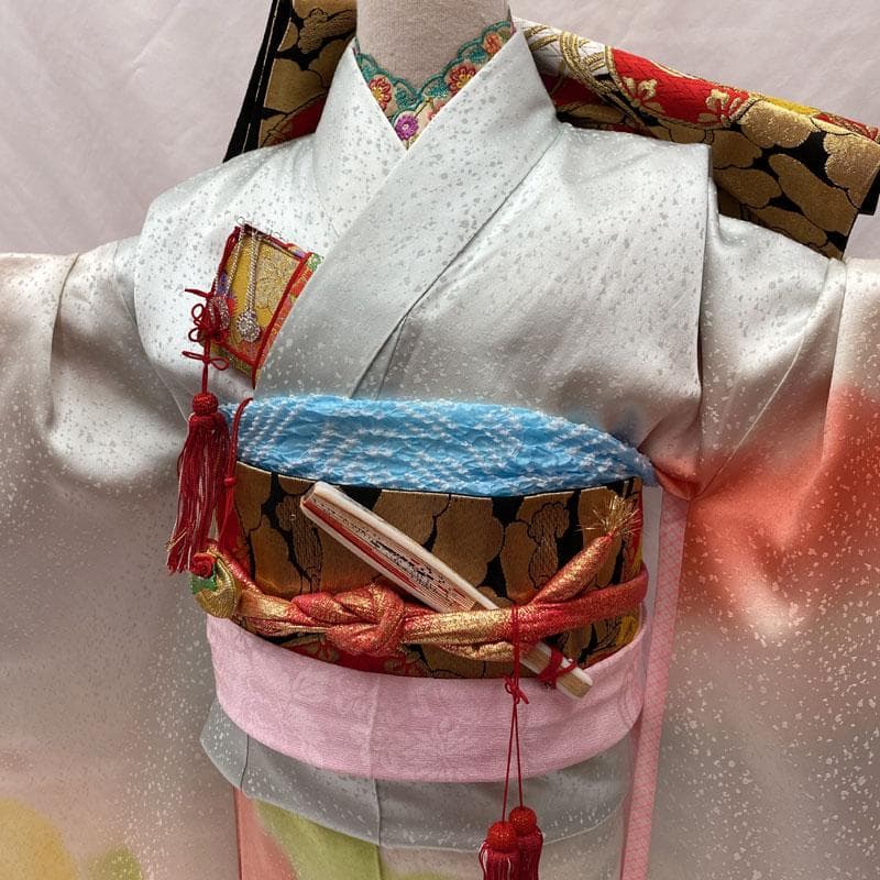 Mmmmmmm505ag65着物帯&511ag26着物のみ◎七五三 女児◎