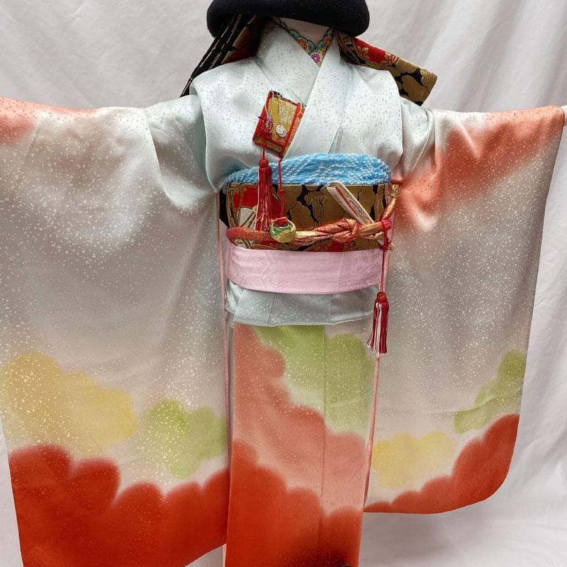 Mmmmmmm505ag65着物帯&511ag26着物のみ◎七五三 女児◎