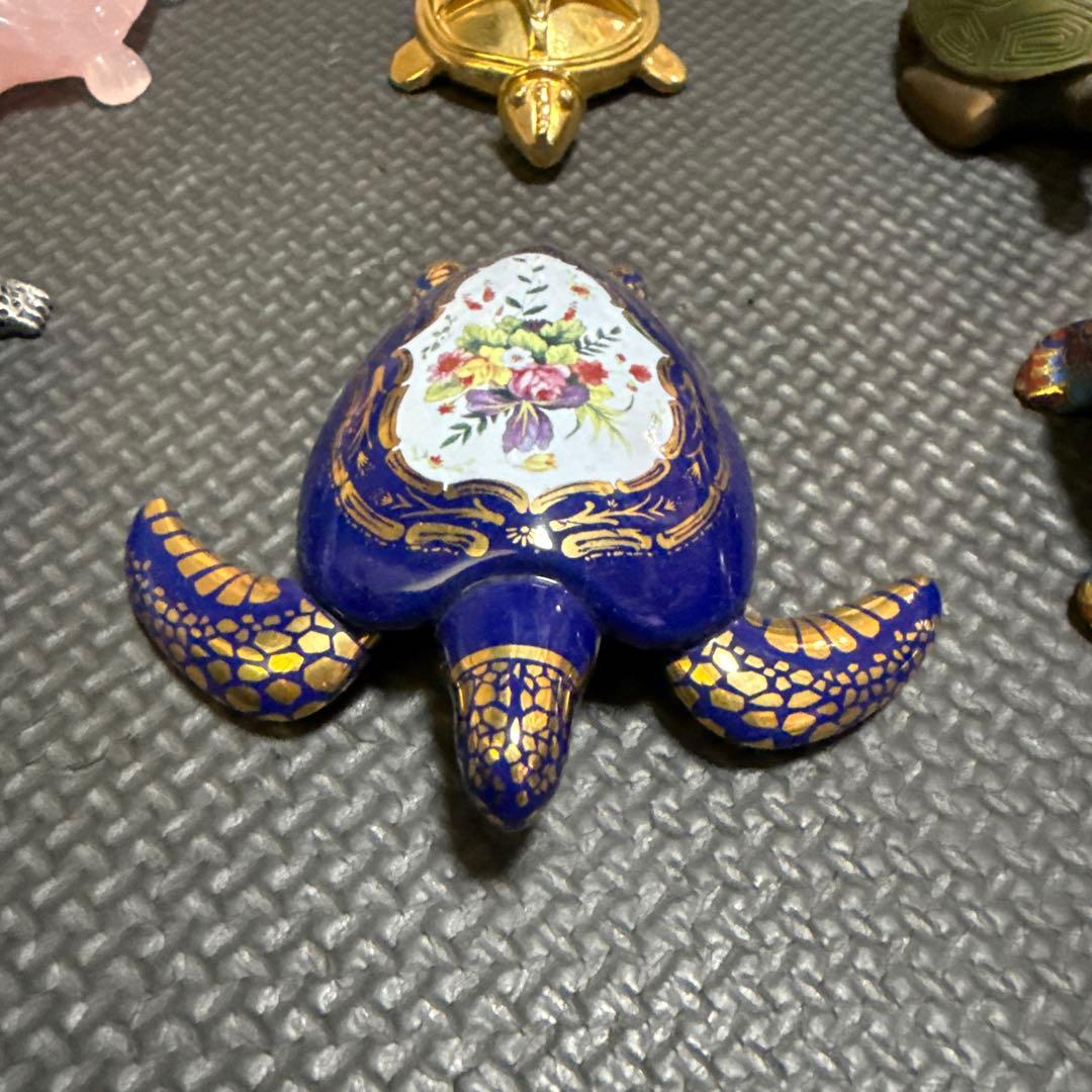 縁起物　亀　置物　骨董品　アンティーク