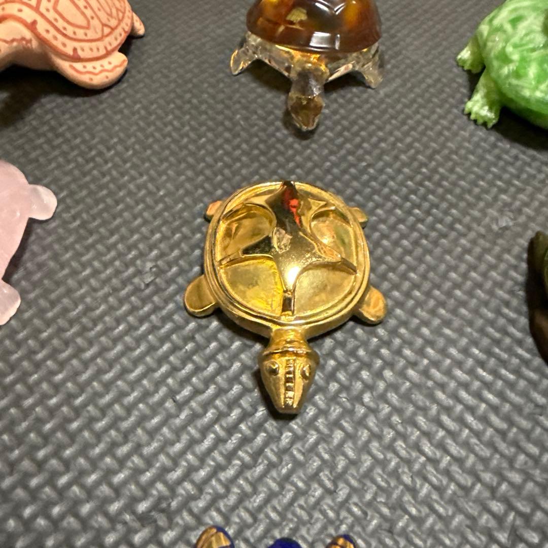 縁起物　亀　置物　骨董品　アンティーク