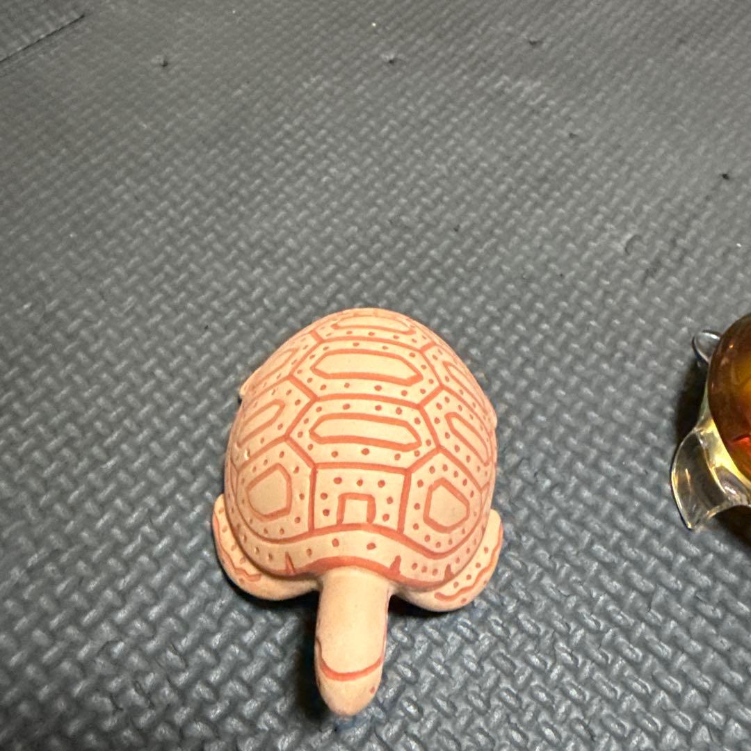 縁起物　亀　置物　骨董品　アンティーク