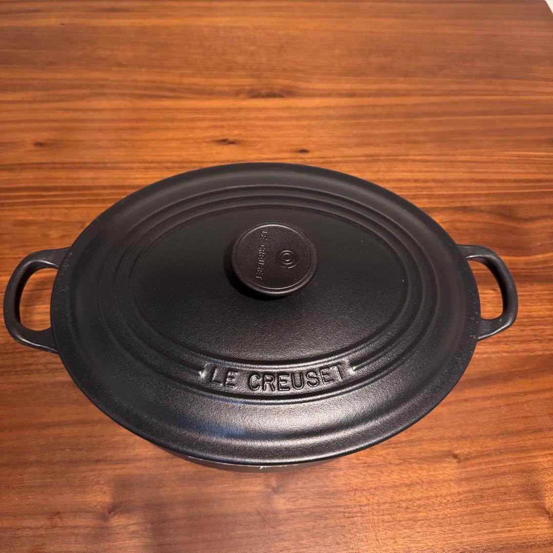 LE CREUSET ル・クルーゼ ココット オーバル 27cm・18cm