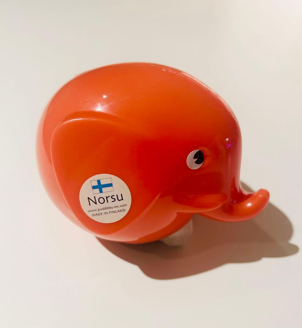 【廃盤】Norus エレファントバンク　貯金箱　4体セット　LIMITED