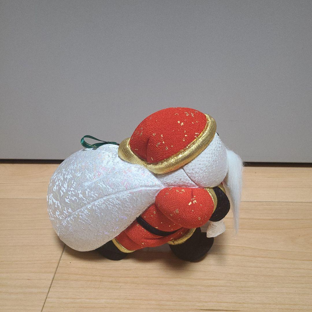 ハンドメイド　 サンタクロース 　木目込人形