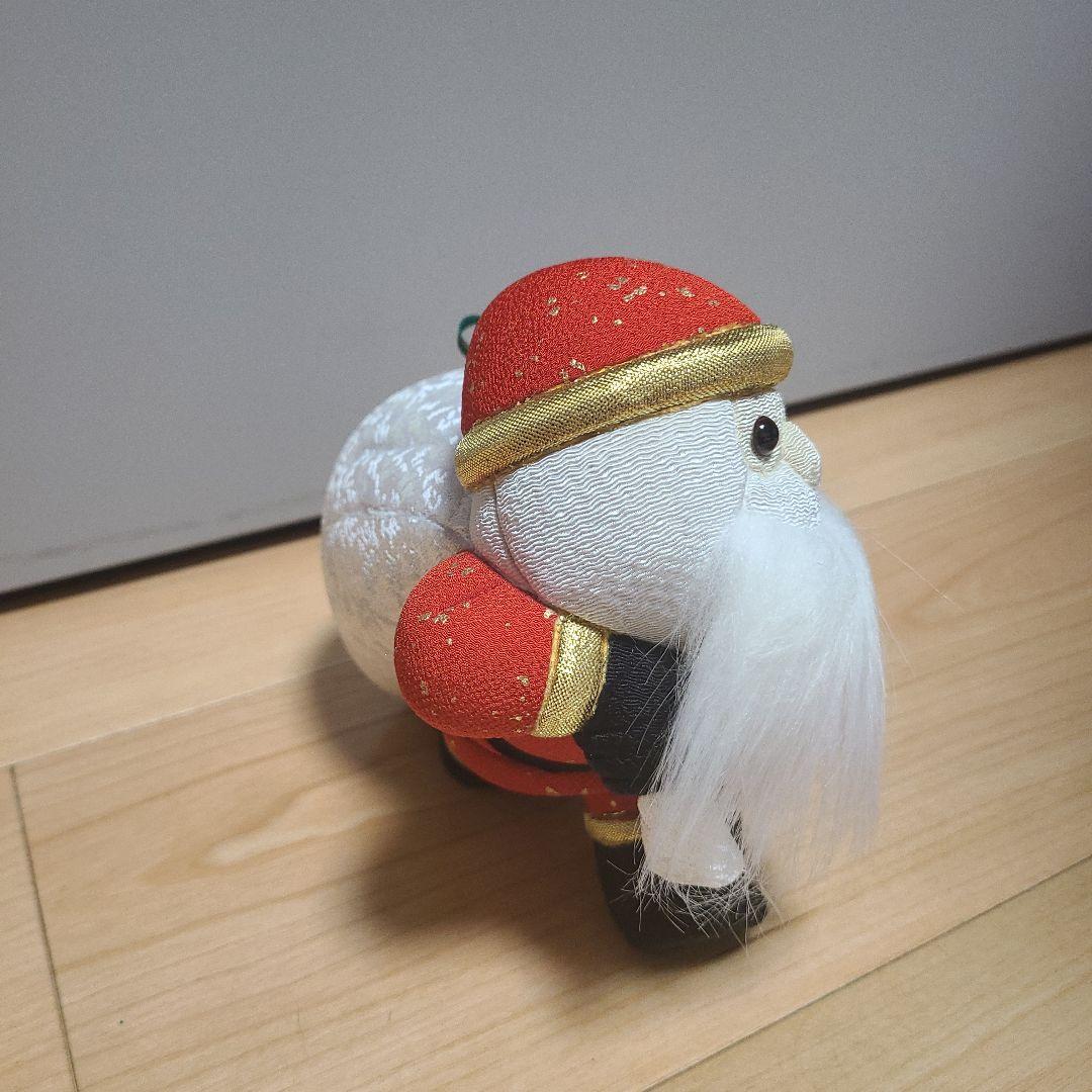 ハンドメイド　 サンタクロース 　木目込人形