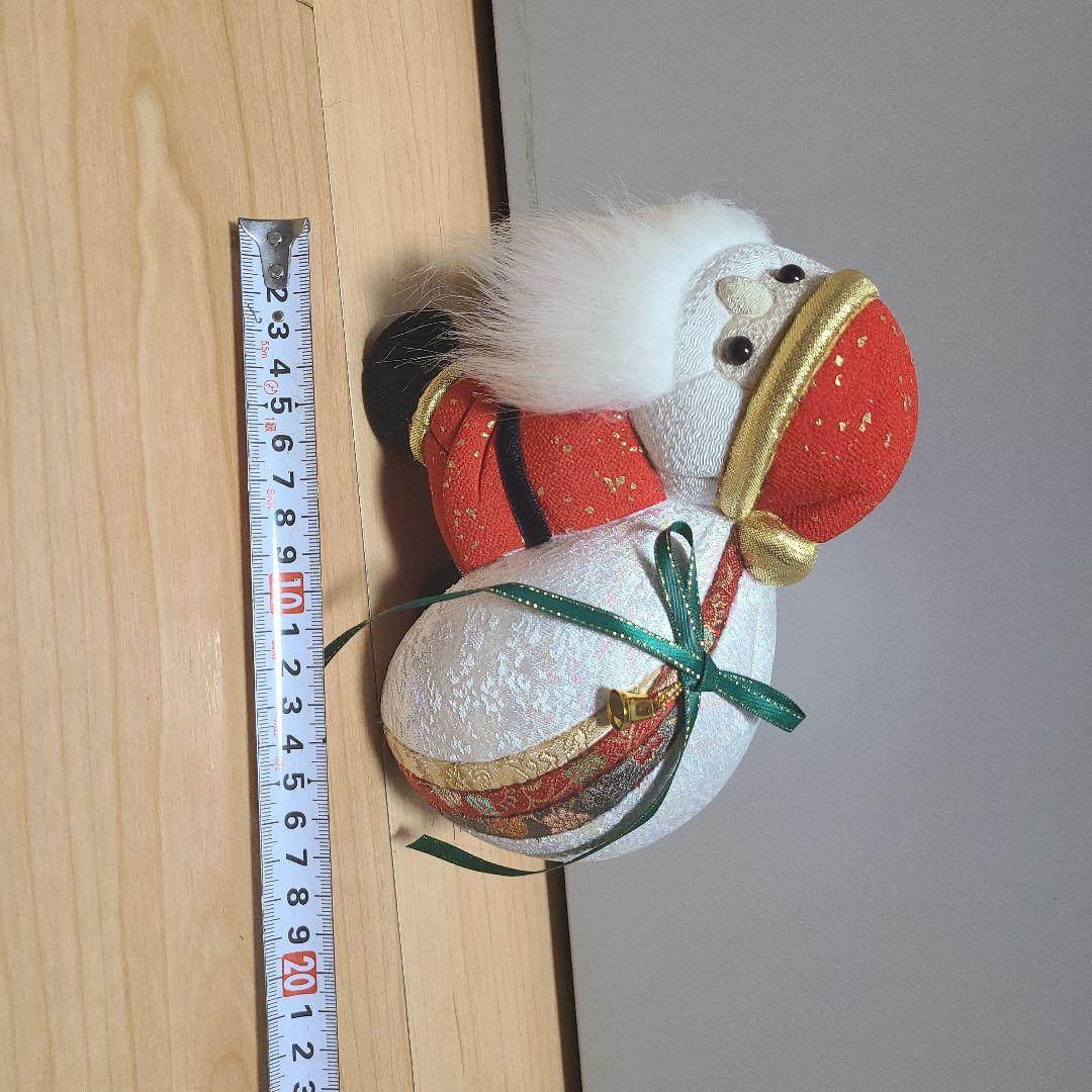 ハンドメイド　 サンタクロース 　木目込人形