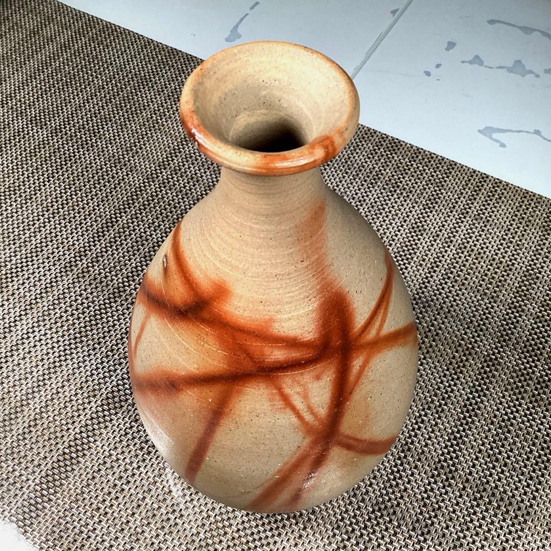 ハピうー特価』 備前焼 山本竜一 『備前 一輪花入』 花瓶 - メルカリ