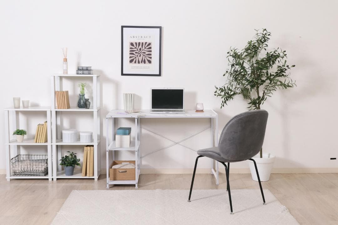 FJ TB RK　デスク　110㎝　テーブル　ホワイト