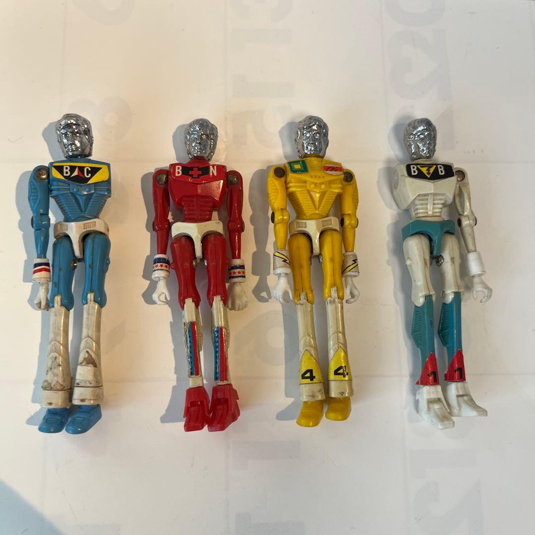 ミクロマン 当時物 ×4体セット - メルカリ