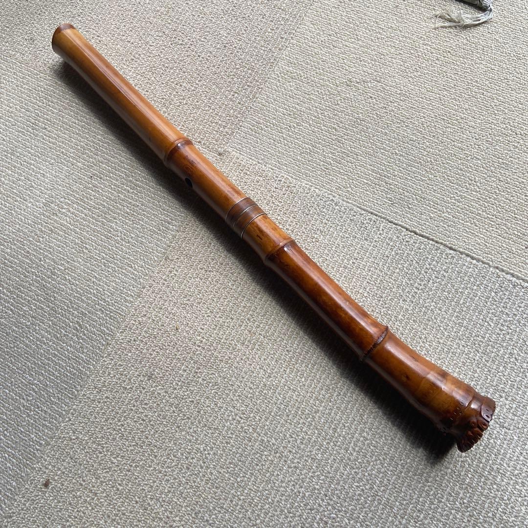 尺八 202 一尺八寸管　精華銘三印