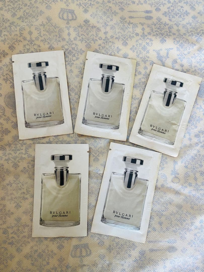 BVLGARI BVL POUR HOMME オードトワレ 50ml 5本セット