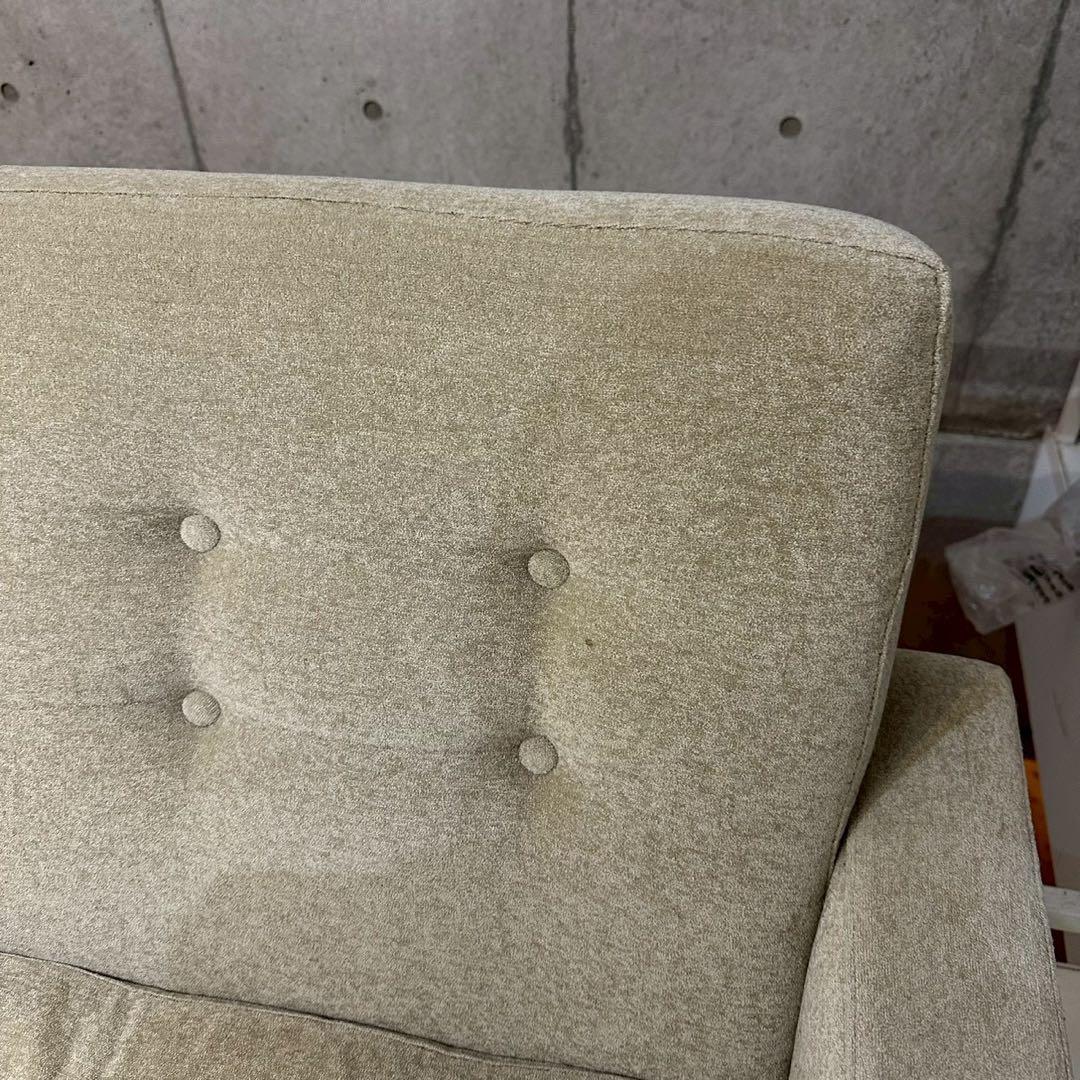 【たろう様限定】ヴィンテージソファ ベージュ 3人掛け