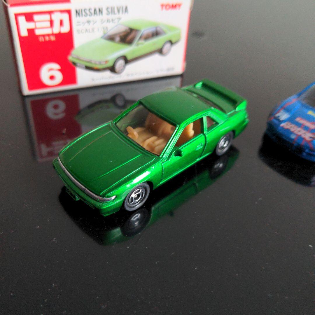 トミカ 日産 シルビア 緑色 イケダ限定 ホンダ NSX 日本製