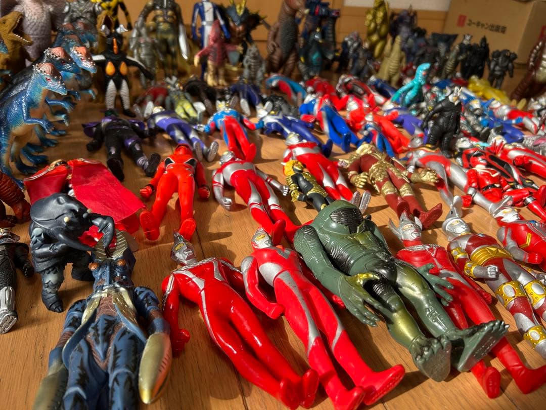 【大量約100体】ウルトラマン 怪獣 ソフビ まとめ売り