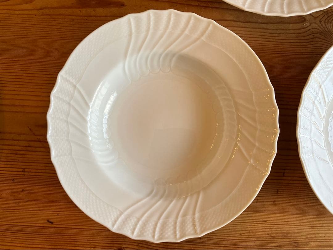 ジノリ　ベッキオホワイト　20スーププレート×5