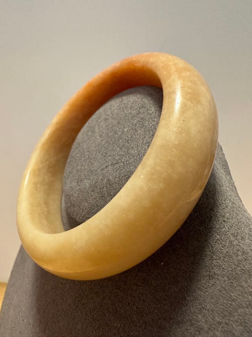 糖色バングル　シャー太翠バングル