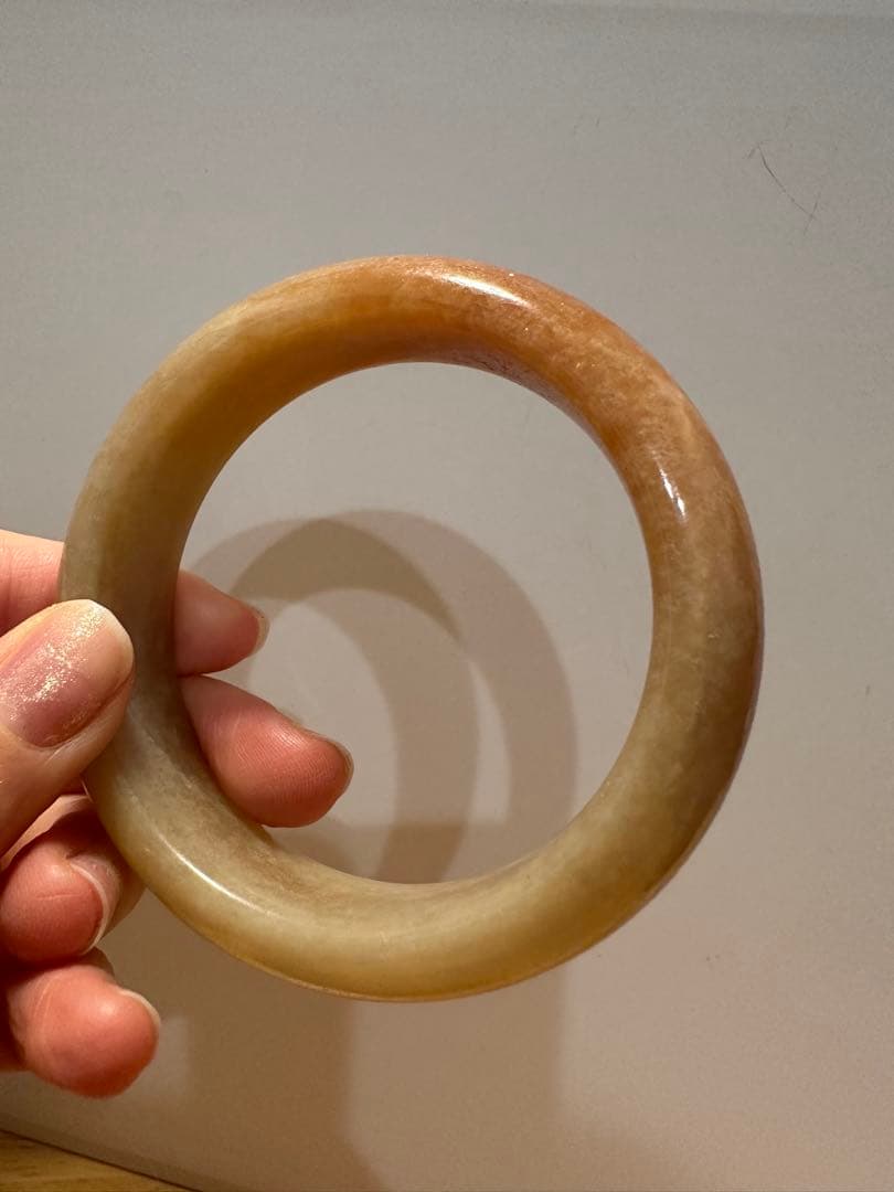 糖色バングル　シャー太翠バングル