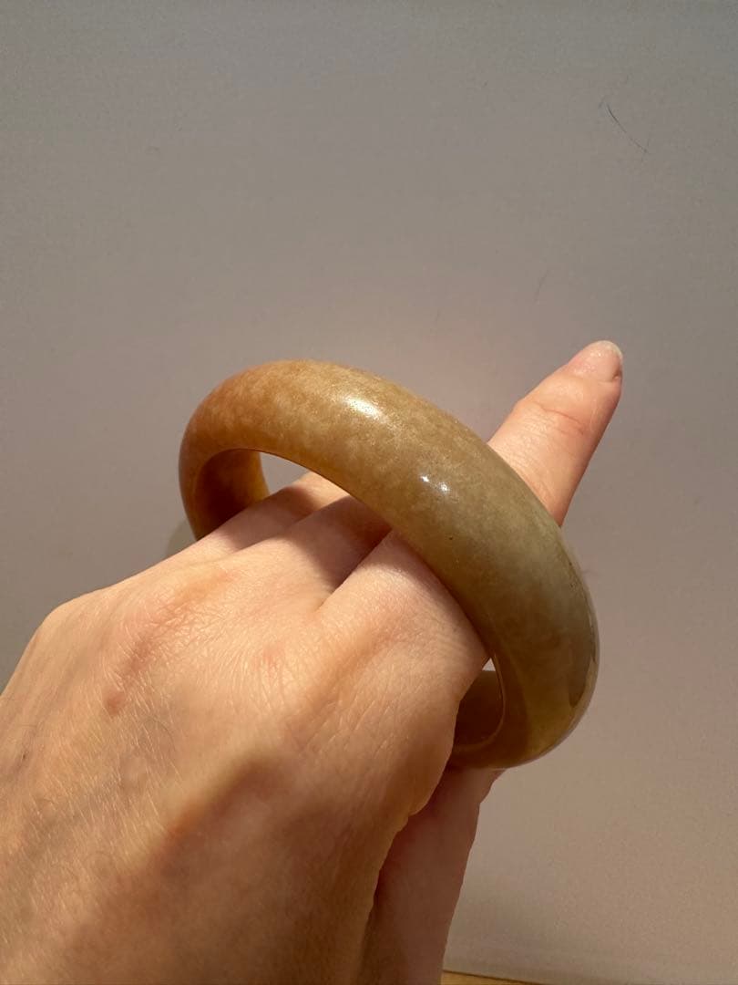 糖色バングル　シャー太翠バングル