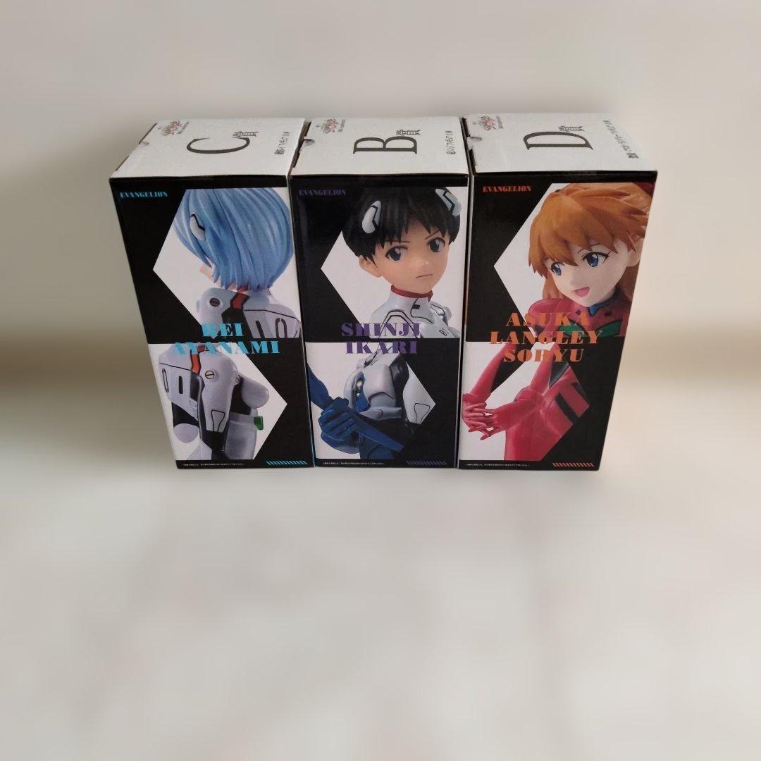 一番くじ エヴァンゲリオン B賞 Ｃ賞 D賞 セット売り