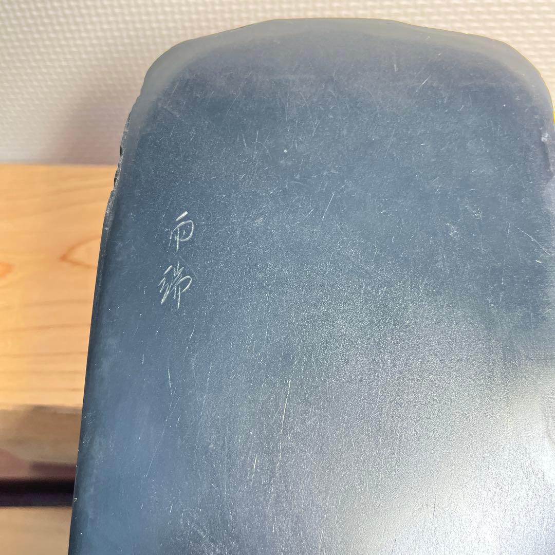 ⭕️雨端硯　文明堂製　鰍沢　甲州銘石　自然硯　1.8Kg 超　四六寸大　石紋綺麗