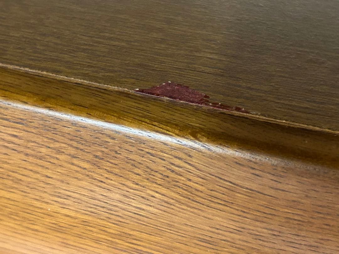 浜本工芸　ナラ無垢材　センターテーブル　ダークオーク