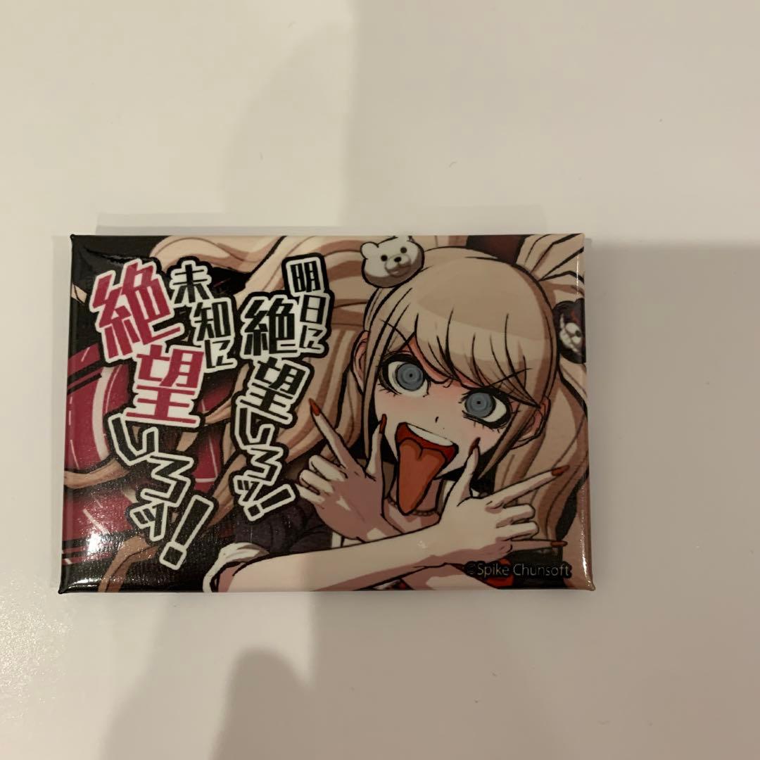 江ノ島盾子 ダンガンロンパ スクエアセリフ缶バッジ - メルカリ