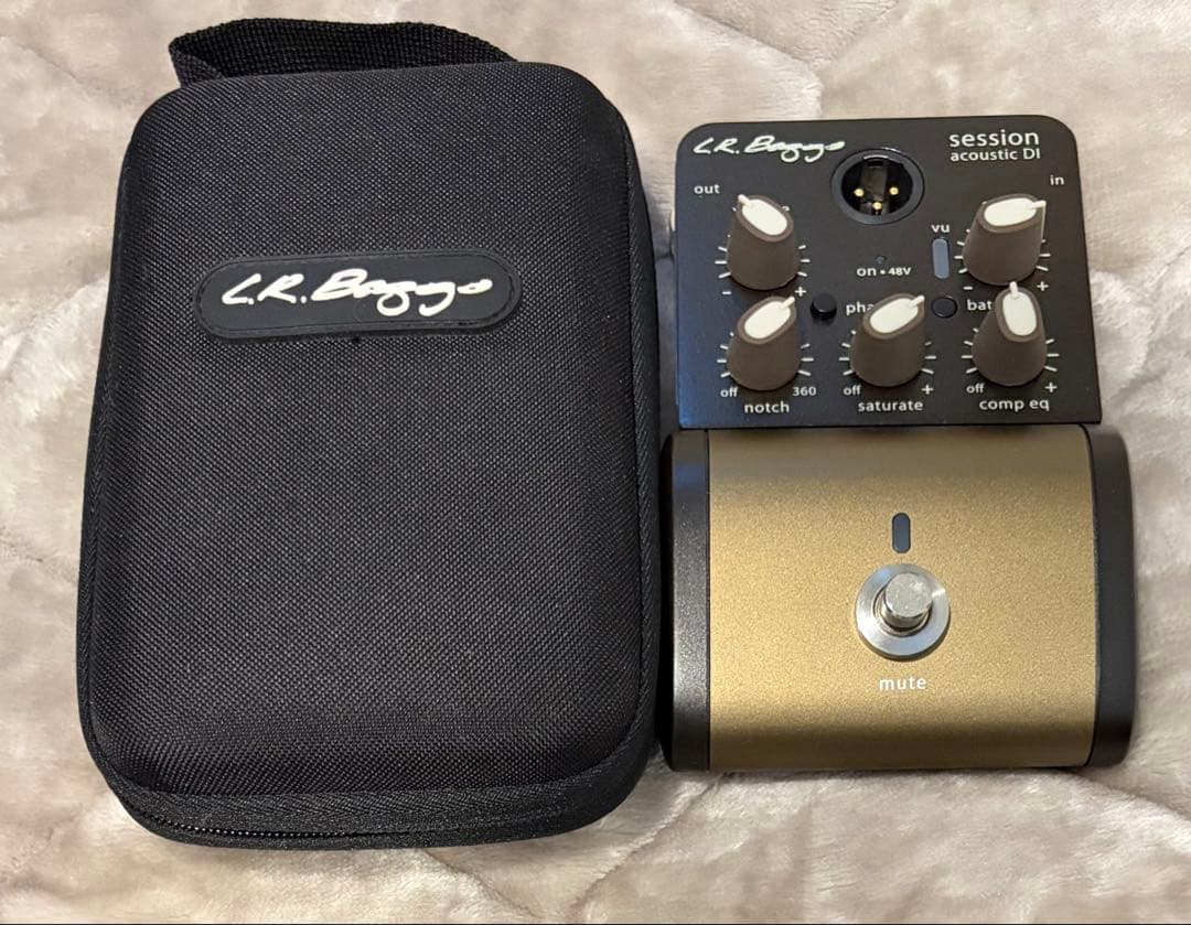 L.R. Baggs session acoustic DI 専用ケース付き