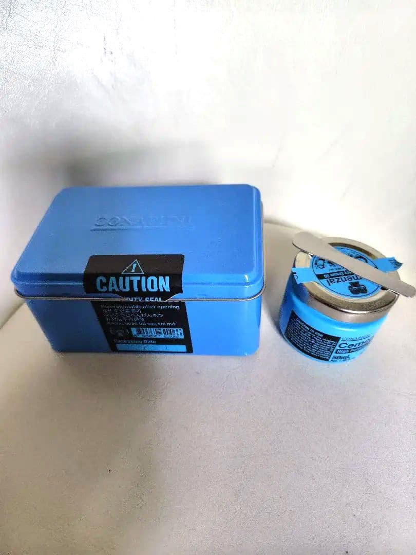 中古Cemenzal セメンザル アール クリーム＋グリーンボクシン