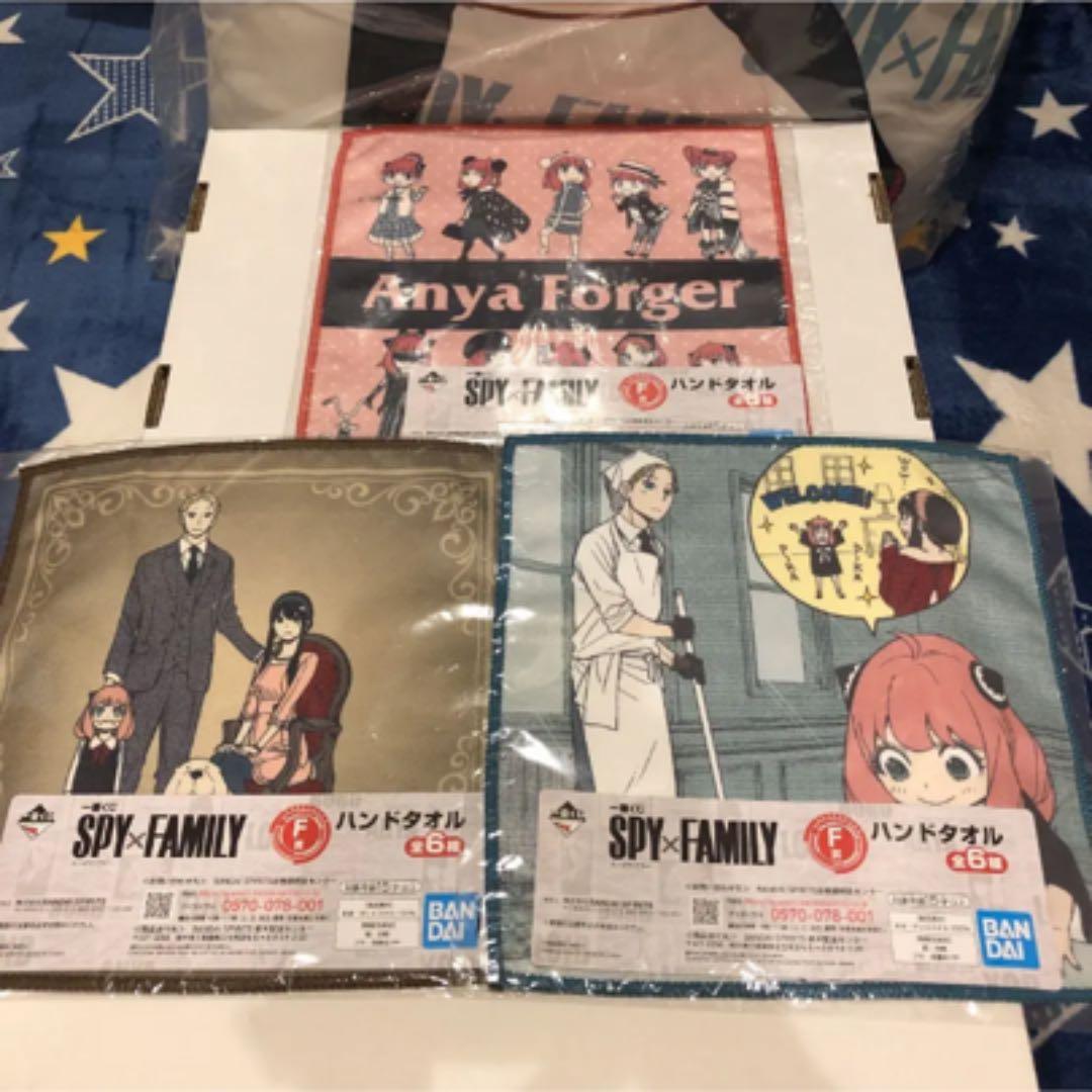 一番くじ　SPY×スパイファミリー　A賞　アーニャ　クッション　皿　イーゼル