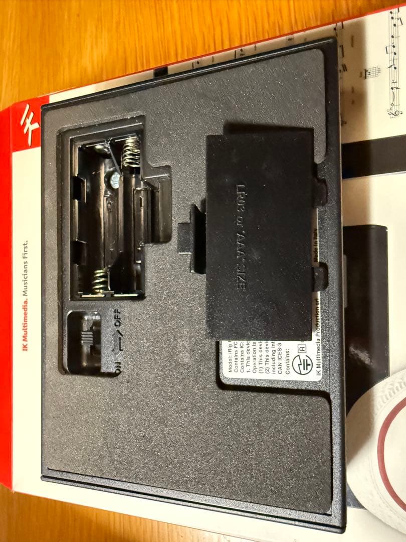 iRig BlueTurn Bluetooth フットスイッチ ペダル