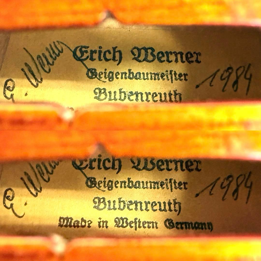 希少】Erich Werner ドイツ製 バイオリン4/4 - メルカリ