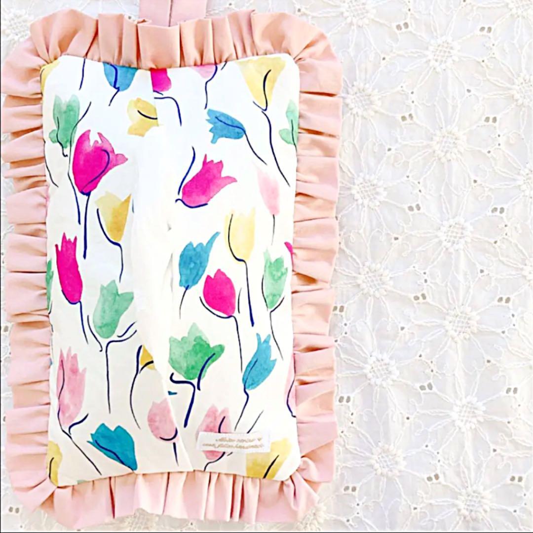 フリルティッシュカバー♡ハンドメイド　リバティ