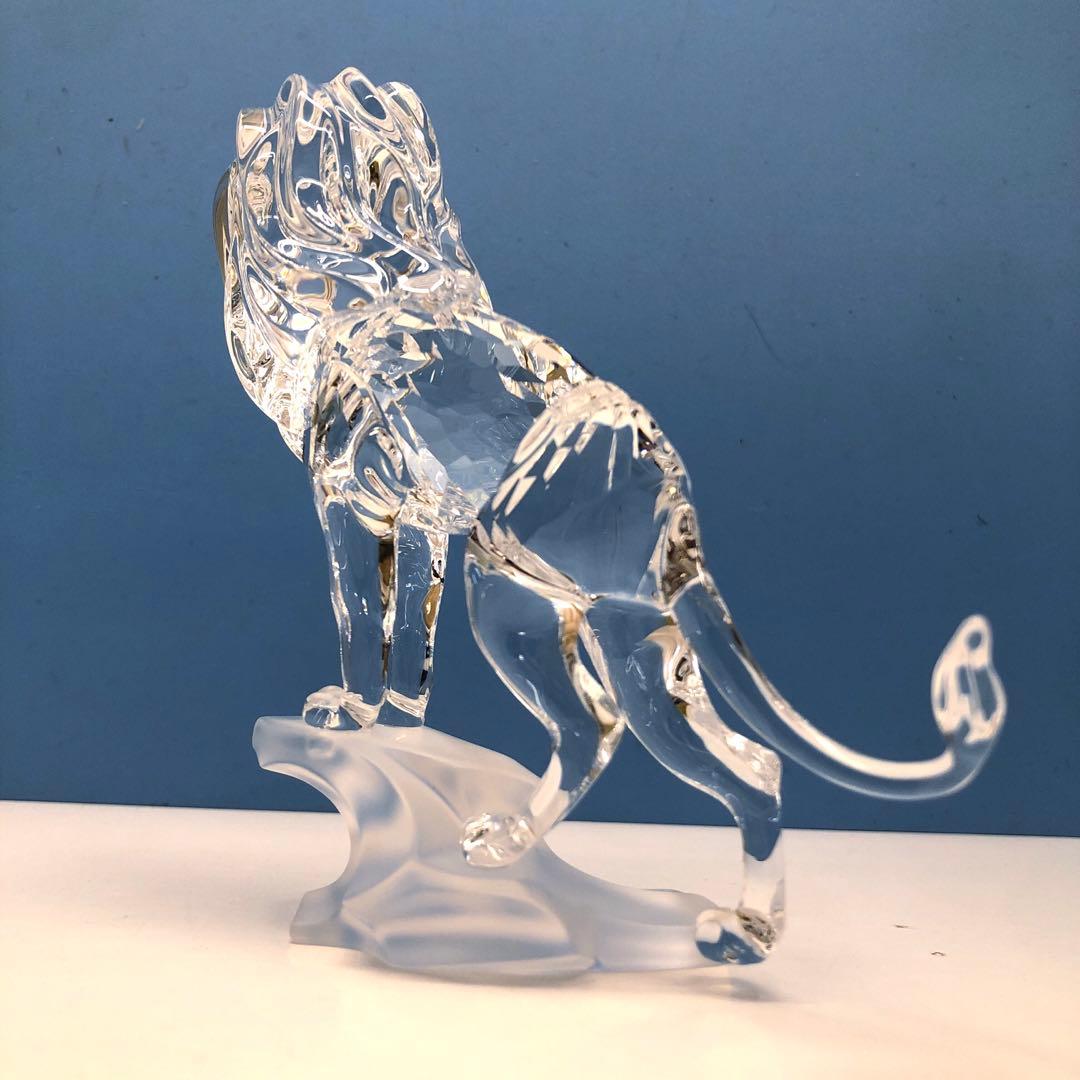 【値下げ×】スワロフスキー　ライオン　オブジェ【廃盤】