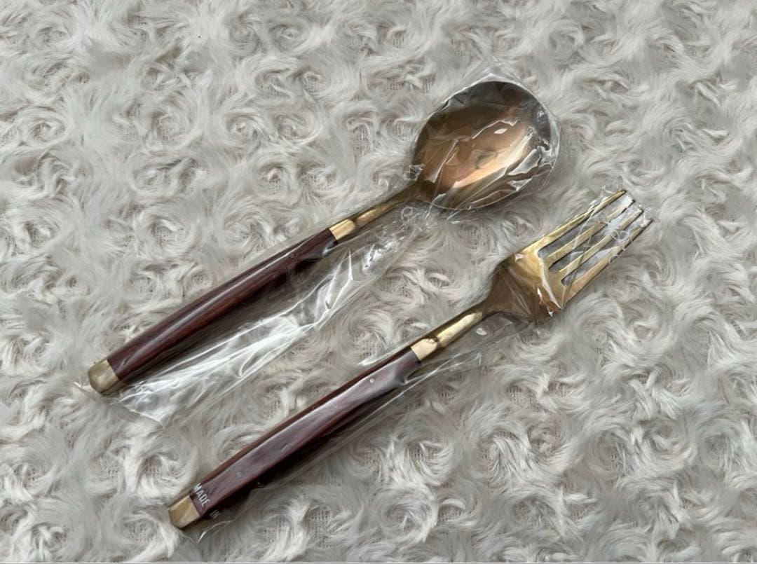 タイ　カトラリーセット　ニッケルブロンズディナーセット〈30本セット〉®︎マーク