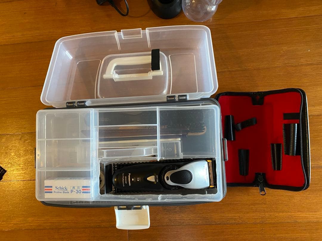 理容国家試験、通信、ダブルライセンス、道具セット