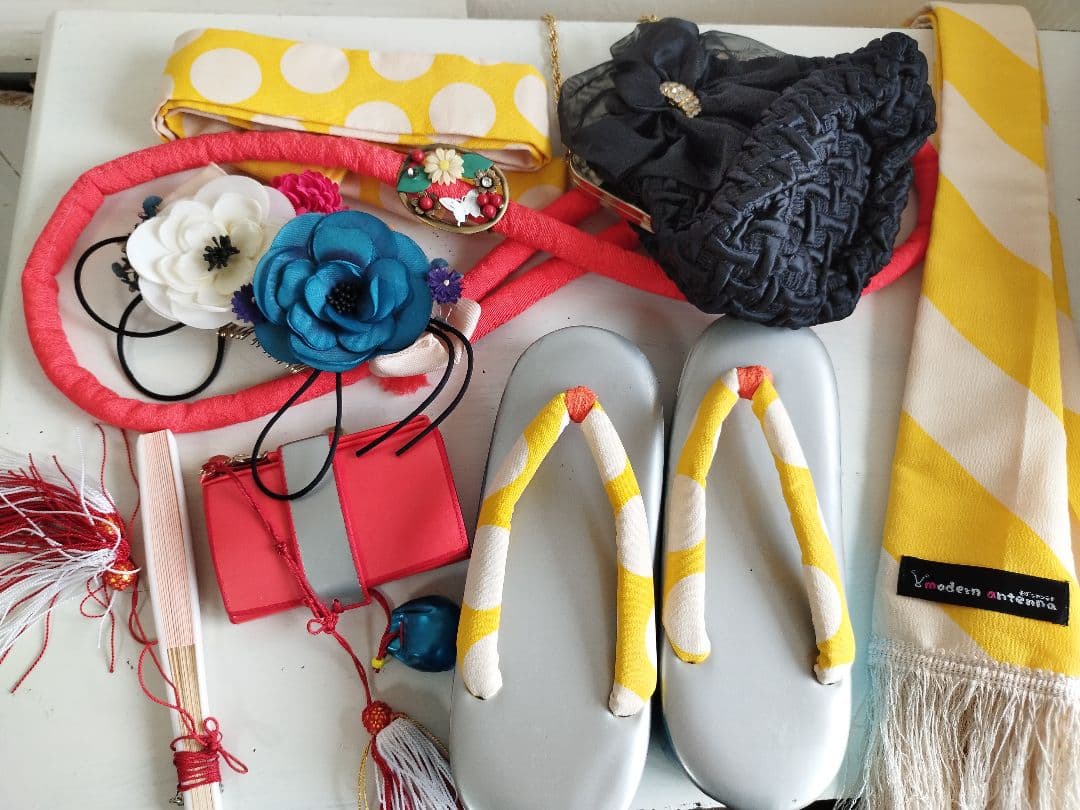 専用です☆☆ブランド☆モダンアンテナ着物フルセット☆七五三ハーフ成人式