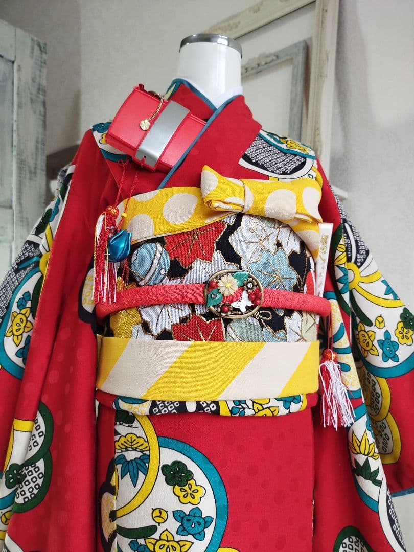 専用です☆☆ブランド☆モダンアンテナ着物フルセット☆七五三ハーフ成人式