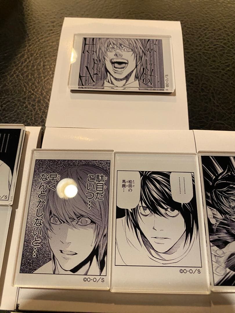 デスノート展 アクリルマグネット 13種コンプリート ボックス付き 月 L