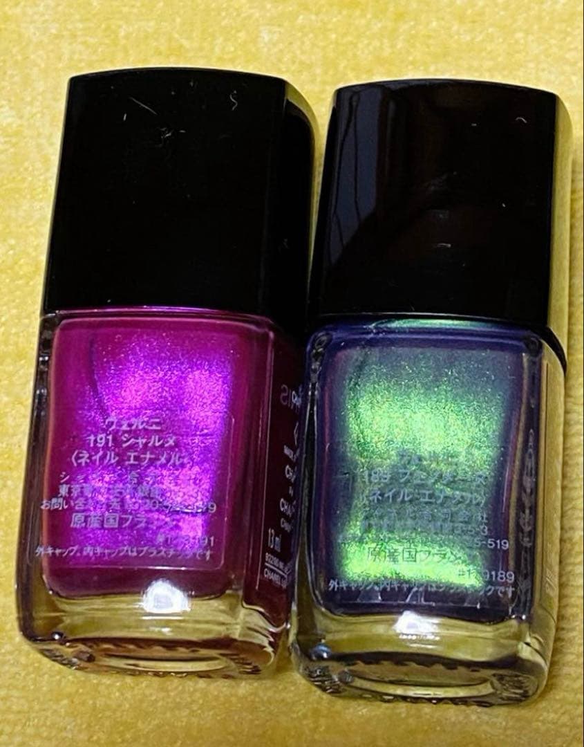 シャネル 限定ヴェルニ 191 CHARMER, 189 PHENOMENE