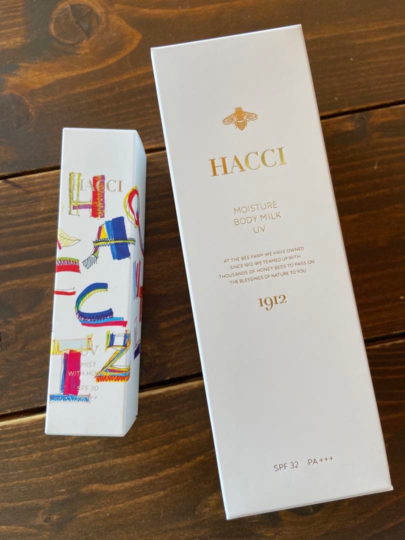 ※お値下げweb限定ハッチHACCI 日焼け止めボディミルク　日焼け止めミストA