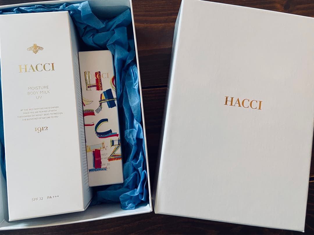 ※お値下げweb限定ハッチHACCI 日焼け止めボディミルク　日焼け止めミストA