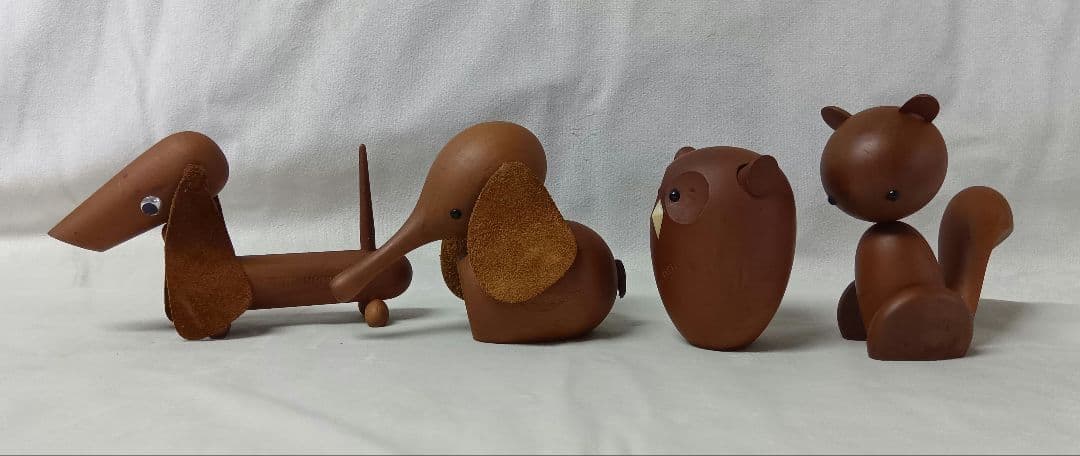 ロイヤルペット　千趣会　19体　北欧風　木彫り動物　置物　インテリアオブジェ