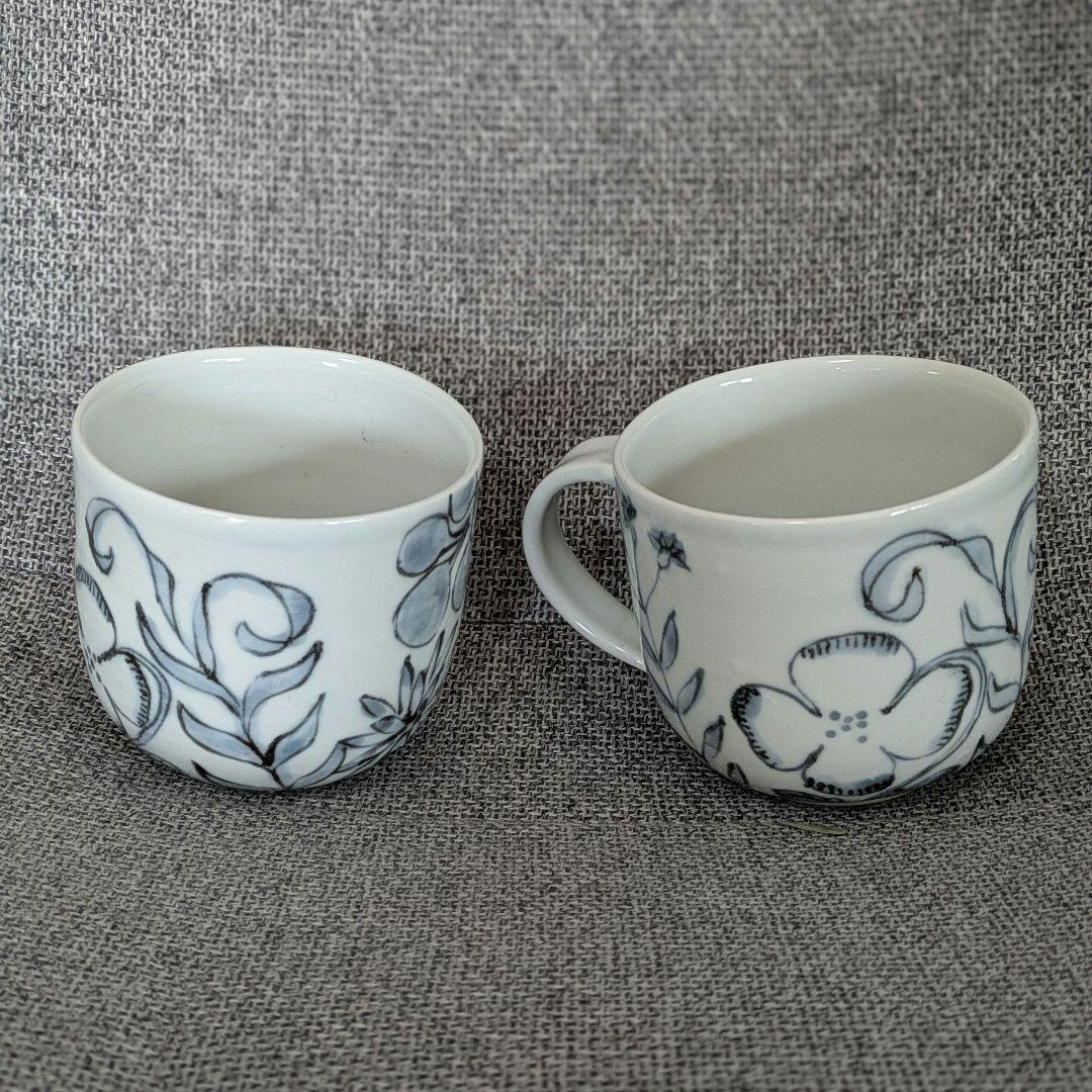 内村七生 ボタニカル マグカップと長角平皿 2セット - メルカリ