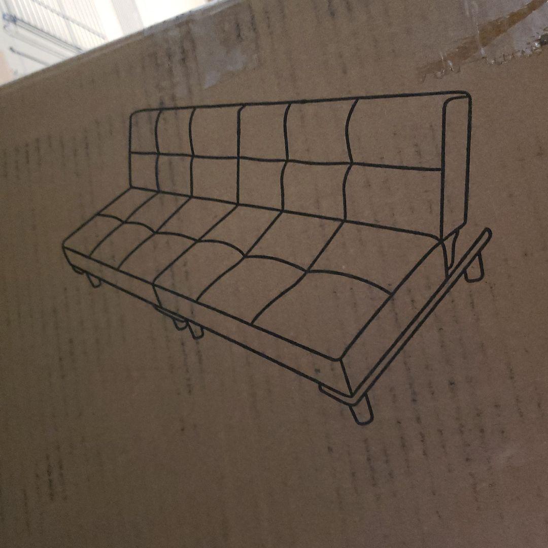 ソファベッド ソファ ベッド ロータイプ 2人 リクライニングソファ ホワイト